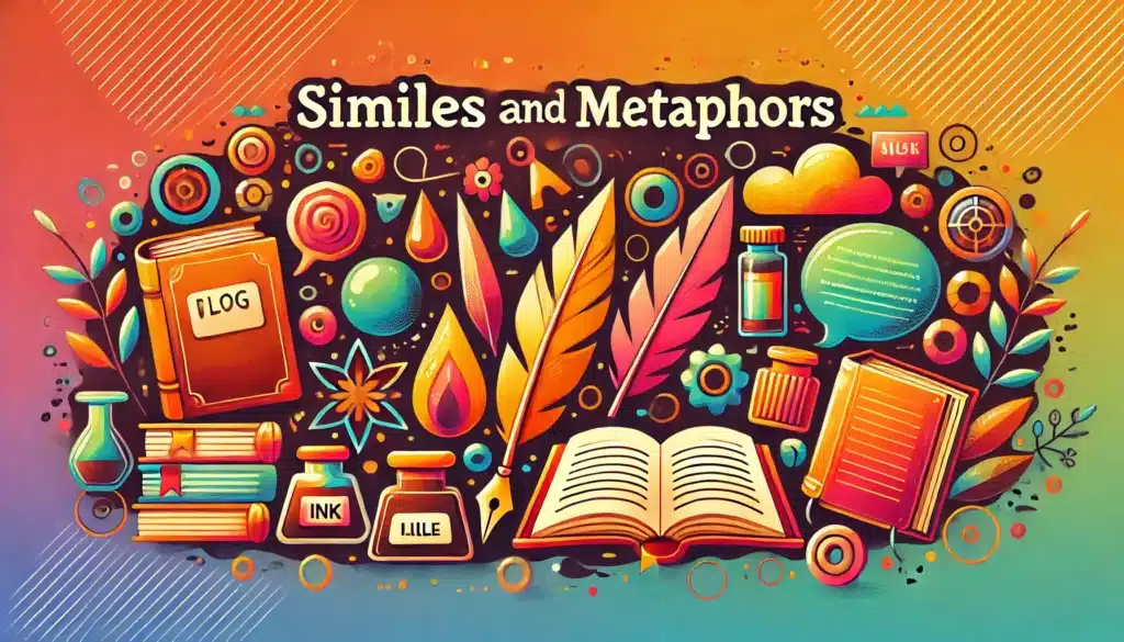 similes vs metaphors banner
